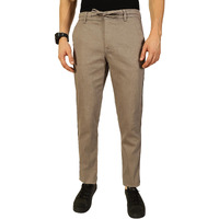 Thomas Scott Men's Mid-Rise Cotton Linen Smart Chino Trouser (Grey, 38)