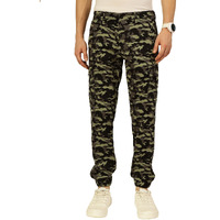 Thomas Scott Men's Camouflage Printed Cargo Trousers(Ccbt025_Green_32)