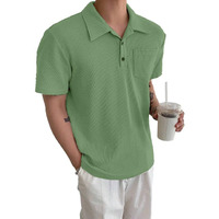 Pivl Men's Summer Half Sleeves T-Shirt-L-Sage