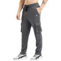 Pivl Cargo Style Solid Stylish Trackpant For Men's_Anthra-Xl|| Joggers For Mens || Summer Wear