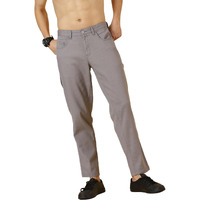 Thomas Scott Men Dark Grey Smart Cotton Lycra Joggers (Dark Grey, 30)