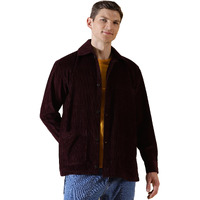 Thomas Scott Men's Striped Relaxed Fit Shirt (Ts1170_Wine