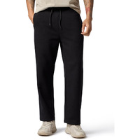 Xyxx Mens Cotton Rich Sweatpants, Relaxed Fit, Solid, Pack Of 1, Mb18Spnt05L, Pitch Black, L