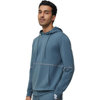 Xyxx Men Cotton Rich Hoodies, Regular Fit, Solid, Pack Of 1, Mb7Hd01L, Stormy Grey, L