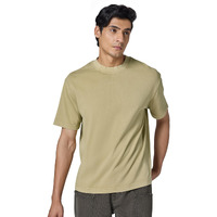 Xyxx Cotton Tshirt For Men, Relaxed Fit, Solid, Pack Of 1, Mb25Ctsrt05M, Camel Brown, M