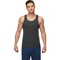 Xyxx Men's Super Combed Cotton Round Neck Ribbed Vest - High Moisture Absorbing Innerwear For Men With Anti-Microbial Silver Finish