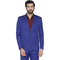 Wintage Men's Regular Fit Blazer (0Blazer1210Color3S42_Blue_42)