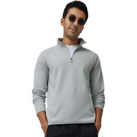 Xyxx Men Cotton Rich Jacket, Regular Fit, Solid, Pack Of 1, Mb9Jk05Xxl, Moon Grey, Xxl