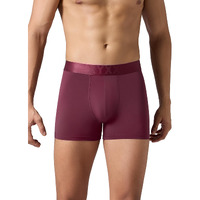 Xyxx Mens Tactel Nylon Trunk, Regular Fit, Solid, Pack Of 1, Tb1Trnk06Xl, Auburn Red, Xl