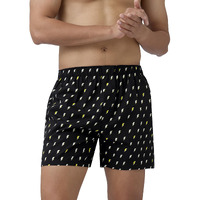 Xyxx Men's Super Combed Cotton Remix Printed Boxers (L; Thunder Bolt)