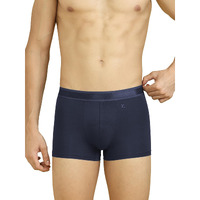 Xyxx Men Cotton Modal Trunk, Regular Fit, Solid, Pack Of 1, Xytrnk161L, Midnight Blue, L