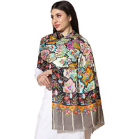 Pashmoda Women Chaman Fine Soft Bamboo Fibre Stole (Size : 71X203 Cm)