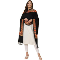 Pashmoda Women Bahaar Embroidered Stole (Size 71X203 Cm)