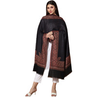 Pashmoda Women Chaman Woven Design Jamawar Shawl (Size 101X203 Cm)