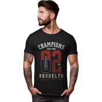 Peppyzone Best Stylish Short Sleeve Cotton T Shirt For Men Number Printed T-Shirt For Men Round Neck (4Xl, Black5)