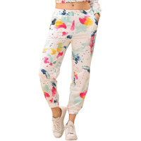 Om Sai Latest Creation Women's Track Pants Running Sweatpants Zipper Pockets Warm-Up Sports Jogging Pants Casual Lightweight (S, Multi) Multicolour