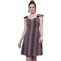 Oomph! Women's Western & Fusion Wear Western Dresses For Women Multicolor - Md554
