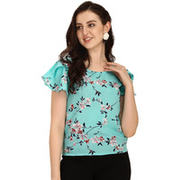 Oomph! Women's Crepe Tank Top - Teal Blue (Mt354S)