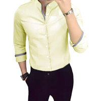 Pinkmint Casual Cotton Long Sleeve Shirt For Men Formal Wear Regular Wear