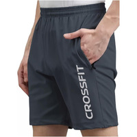 Selvia Men's Knitted Lycra Full Elastic Active Stretchable Shorts (566Tk7742N-S_Dark Grey)