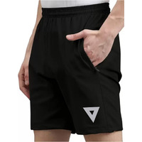 Selvia Men's Knitted Lycra Full Elastic Active Stretchable Shorts (566Tk7744N-Xl_Black)