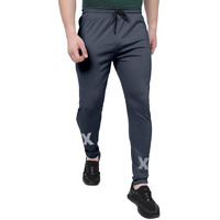 Selvia Men's Regular Track Pants (563Tk7726N-S_Dark Grey2_S)