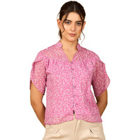 Rare Women's Floral Regular Fit Shirt (Ep7554G