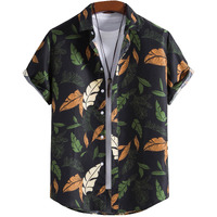 Shasmi Solid Regular Fit Fancy Casual Shirt For Men_Black Print