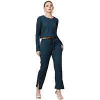 Rigo Printed Waffle Knit Tie & Dye Top And Shorts Co-Ord Set For Women | Half Sleeves & Sleeveless Co-Ords Set For Women | Stylish Dresses For Women | Night Wear, Beach Wear, Vacation Wear Outfit