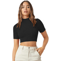 Tagas Women's Relaxed Fit Top (Cp-65-Black-M_Black M)