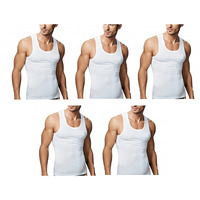 Rupa Men's Solid Regular Fit Vest (Jon Folding Wht Rn P10-85_1_White M)