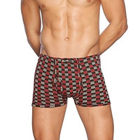 Rupa Men's Cotton Regular Fit Trunks (Pack Of 4) (Macroman Mini Print 90X4_Multicolour_L)