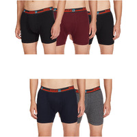 Coblue By Rupa Outer Elastic Trunk For Men 95 Cm (Pack Of 5) Multicolour
