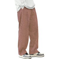 Shienzy Men's Relaxed Sweatpants (1649_Corduroy Pant_Peach