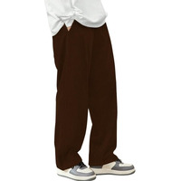 Smowkly Men's Premium Cotton Blend Relaxed Fit Stretchable & Comfortable Sweatpant Trouser | Flexible Elastic Waist With Drawstring Lower For Man |Pant For Causal & Formal Wear |Gym Joggers