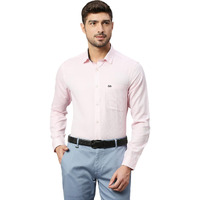 Thomas Scott 100% Cotton Slim Fit Solid Formal Shirts For Mens