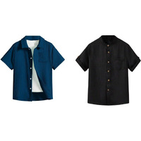 Tagas Boy's Regular Fit Shirt (Bs-2033(Combo)_Rama-Black