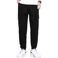 Tagdo Relax Fit Men's Cargo (Rf-Cargo-2004-Black-32)