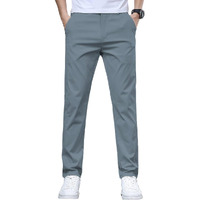 Tagdo Mens Trendy Casual Pants||Formal Pants||Cotton Pant||Chino||Slim Fit For Men (Pant-2031-Silver-30)