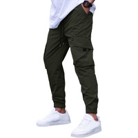 Tagdo Men's Regular Track Pants (Men-Cargo-5157-Olive-30_Olive