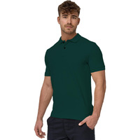 Tagdo Men's Solid Half Sleeve Slim Fit Polo T-Shirt (Polo-5165-Teal-Xxl)