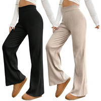 Tee Projekt Regular Fit Trousers For Women | Casual Trousers For Women Black-Beige