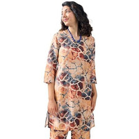 Toochki Kurti Set For Women | Cotton Ethnic Kurti Set For Women | Two Piece Ethnic Kurti Set | Kurti Set | Kurti Set Without Dupatta For Women | Kurti Set For Women Latest | Multicolor Kurti Set