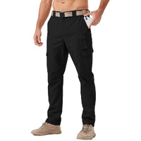 Toplot Men's Tactical Cargo Pants (Men-Cargo-5227-Black-38)