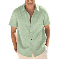 Toplot Regular Fit Shirt For Men (Men-Plain-Shirt-5260-Pista-Xxl)