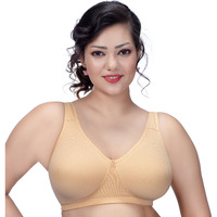 Trylo Comfortfit Bra Combo-36-Skin-D-Cup - Pack Of-2
