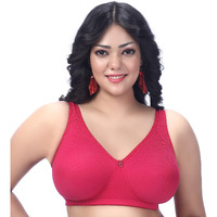 Trylo Comfortfit Bra Combo-36-Rasberry-F-Cup - Pack Of-2