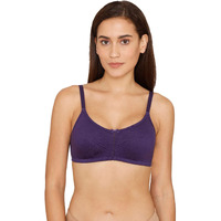 Zivame Double Layered Non Wired 3/4Th Coverage Bra For Women - Parachute Purple