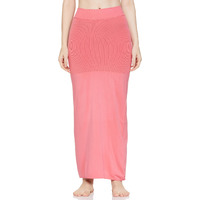 Zivame All Day Flared Mermaid Reversible Saree Shapewear - Red N Pink