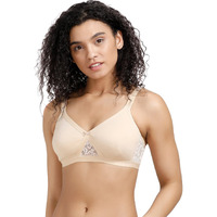 Rosaline By Zivame Women's Non Padded Non Wired Bra (Py10Hl-Skin_32D)